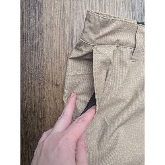 Hawke & Co Shorts Mens 36 Tan Hybrid Performance Tech Golf Outdoors Chino Zipper - Picture 4 of 12